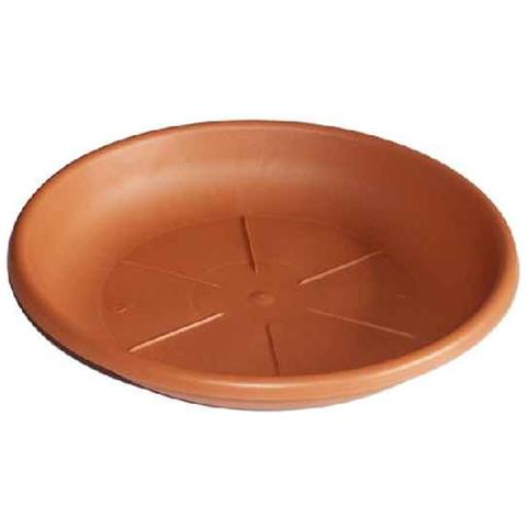 Sottovaso Con Ruote Diametro Cm. 35 Colore Terracotta - Foto 2