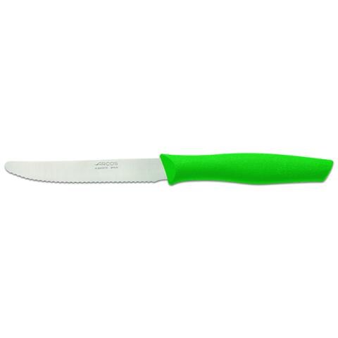 Serie Nova - Coltello Tavola - Lama Acciaio Inossidabile Nitrum 110 Mm - Manico Polipropilene Colore Verde - Foto 1