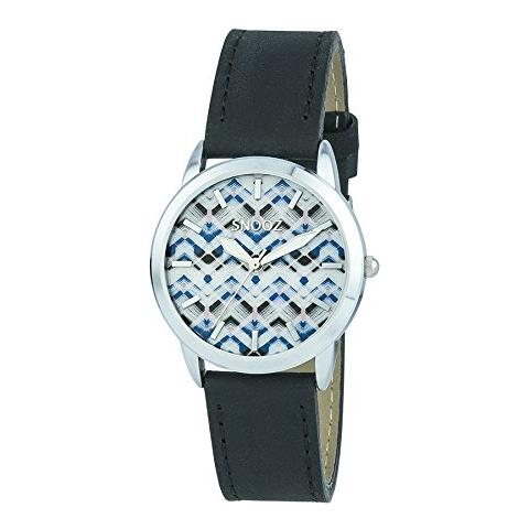 Orologio Analogico Quarzo Donna con Cinturino in Pelle Saa1040-74 - Foto 3