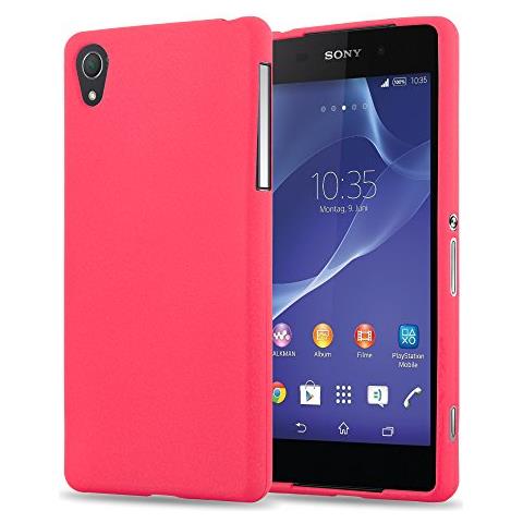Custodia Compatibile Con Sony Xperia Z2 In Frost Rosso - Coperchio Protettivo In Silicone Tpu Flessibile - Foto 1