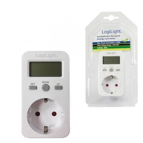 Presa Schuko 16A Con Misuratore Di Costi Energetici - Foto 1