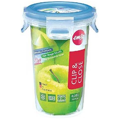 Contenitore tondo clip & close 9x13cm 0,35 lt. - Foto 2