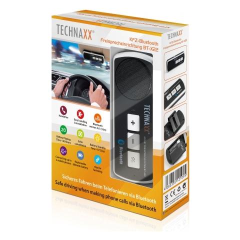 BT-X22, Telefono cellulare, Nero, Argento, Senza fili, Bluetooth, AC, Batteria, Ioni di Litio - Foto 2