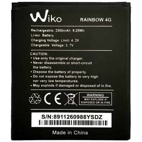 Batteria Per Wiko Rainbow 4g - 2500mah - Foto 3