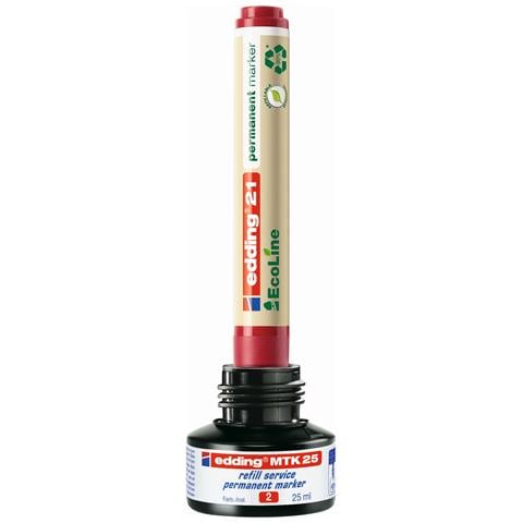 Edding MTK 25, Blu, 25 ml, edding 21, 22, No.1, 400, 3000, 3300, 1 pz - Foto 3