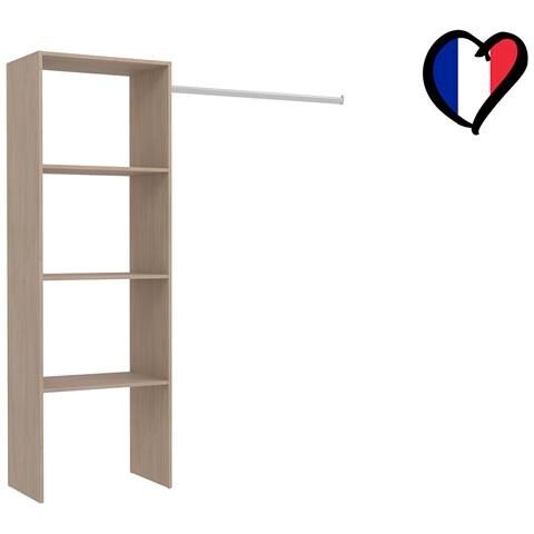 Elysee Armadio In Legno, 3 Ripiani, Un Guardaroba: 160x40x180 - Foto 5