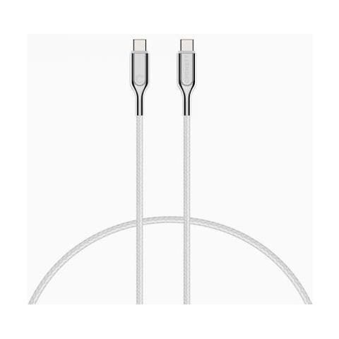 Cy2693pctyc Armoured Cavo Da Usb-c A Usb-c 1 Mt Bianco - Foto 1