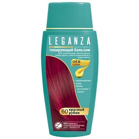 Balsamo Colorante Per Capelli Colore Rosso Rubino Nº 60 ""leganza"" Colorante Senza Ammoniaca |arricchito Con Oli Naturali - Foto 1