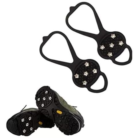 1 Paio Di Tacchetti Antiscivolo Per Scarpe Black 38-43 - Foto 1