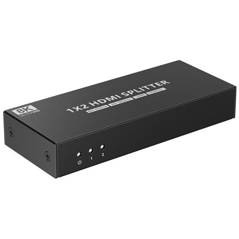 Splitter Hdmi 8k Uhd 3d 60hz 2 Vie Cec Spdif Ottico - Foto 2