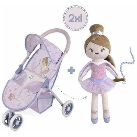 Carrozzina Per Bambole Decuevas Gala 33 X 48 X 55 Cm Lilla 50 Cm - Foto 1