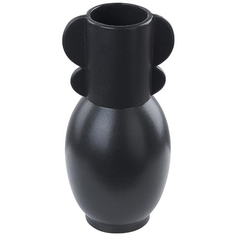 Vaso Da Fiori Mytilene Ceramica 29 Cm Nero - Foto 2