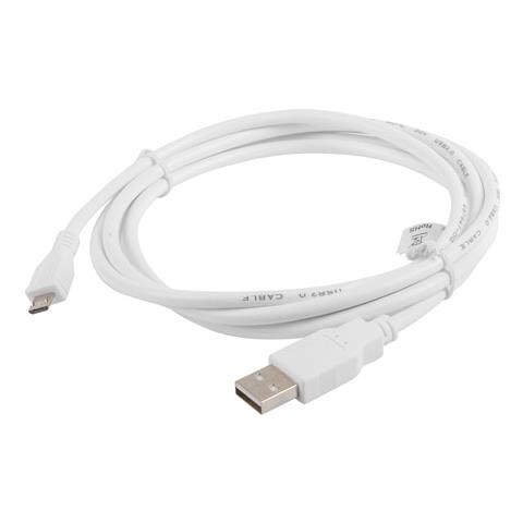 CA-USBM-10CC-0018-W cavo USB USB 2.0 1,8 m Micro-USB B USB A Bianco - Foto 2