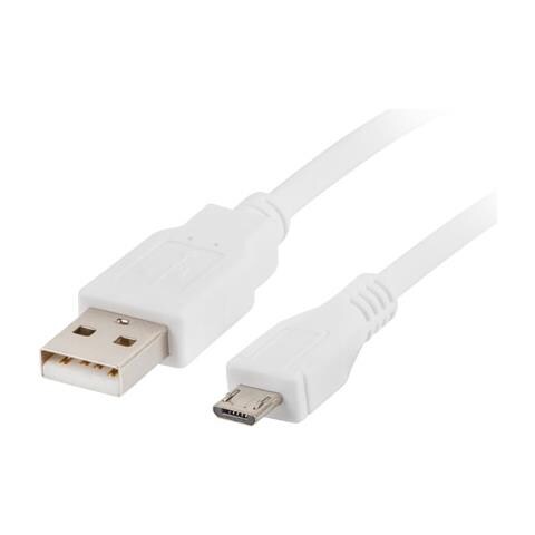 CA-USBM-10CC-0018-W cavo USB USB 2.0 1,8 m Micro-USB B USB A Bianco - Foto 1