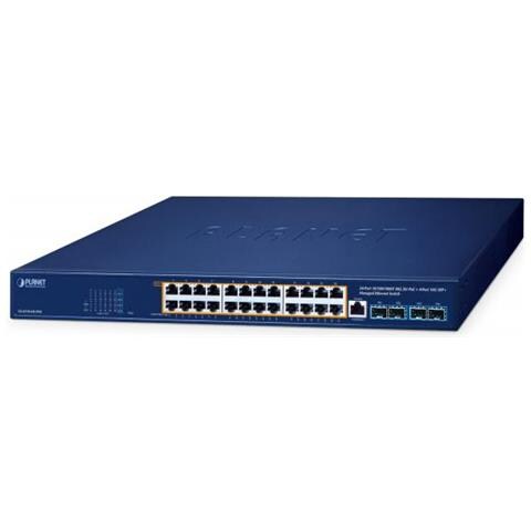 Gs-4210-24up4x Switch Di Rete Gestito L2/l4 Gigabit Ethernet (10/100/1000) Supporto Power Over Ethernet (poe) Blu - Foto 1