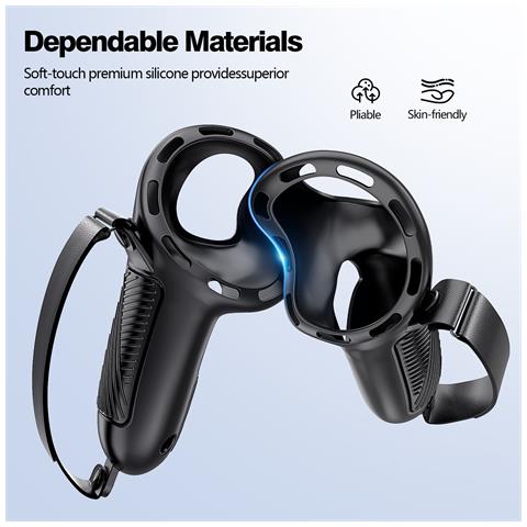 Custodia Protettiva In Silicone Per Controller Meta Quest 3s /quest 3 - Foto 6