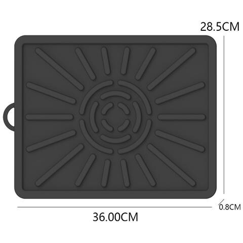 Tappetino Per Griglia In Silicone Per Piastra Blackstone - Vassoio Raccogligocce Olio - Foto 2
