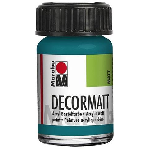 Colore Acrilico ""decormatt"" Per Metallo /pietra /legno /carta 15ml - Colore Turchese 290 - Foto 1