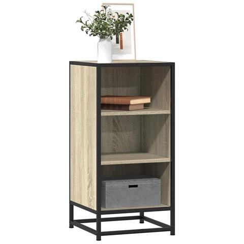 Credenza Rovere Sonoma 35,5x35x76 Cm In Truciolato - Foto 1