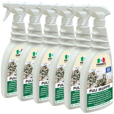 Pulimuffe 750mlx6pz - Detergente Per Rimuovere Muffa Puli Muffe - Foto 1