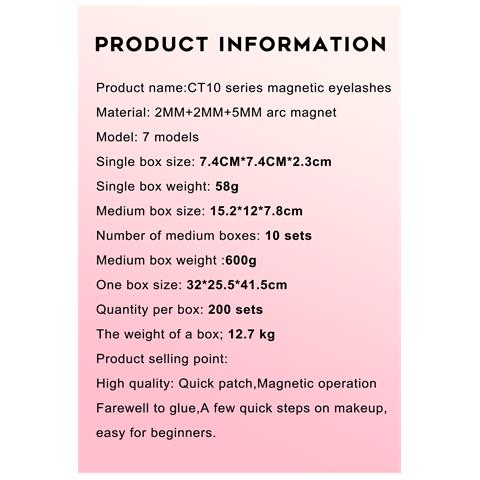 Kit Ciglia Magnetiche   Modello 1 - Foto 2