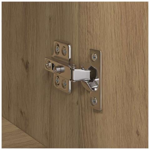 Mobile TV rovere artigianale 150 x 30 x 50 cm Legno multistrato - Foto 9