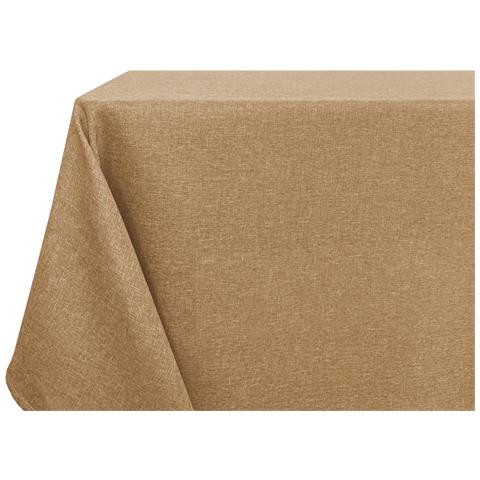 Tovaglia Cucina Soggiorno Antimacchia Idrorepellente Linen 140x230cm Caffe Latte - Foto 1