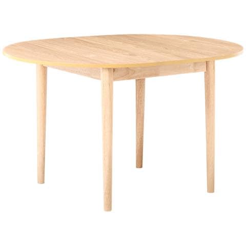 Tavolo Da Pranzo Estensibile Echo Rovere Chiaro 107/137 Cm 107 Cm - Foto 2