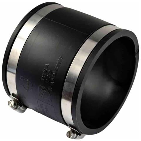 Giunto Flessibile Per Tubi 110mm In Pvc Elastomer – Raccordo Tubo Scarico - Foto 1