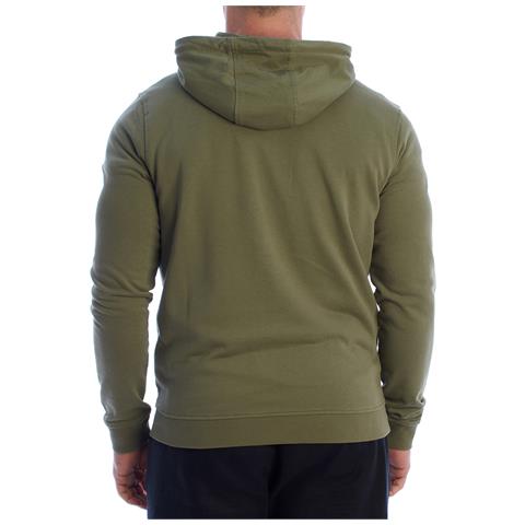 Felpa Con Cappuccio E Zip Hs24mfe01 Da Uomo - Foto 2