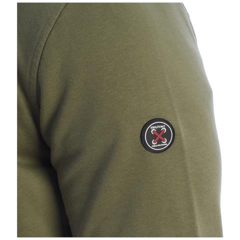 Felpa Con Cappuccio E Zip Hs24mfe01 Da Uomo - Foto 6