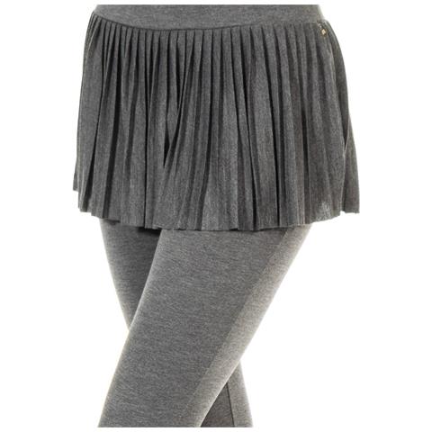 Legging Con Gonna Plissettata Elastica 70dfu0037 Donna - Foto 2
