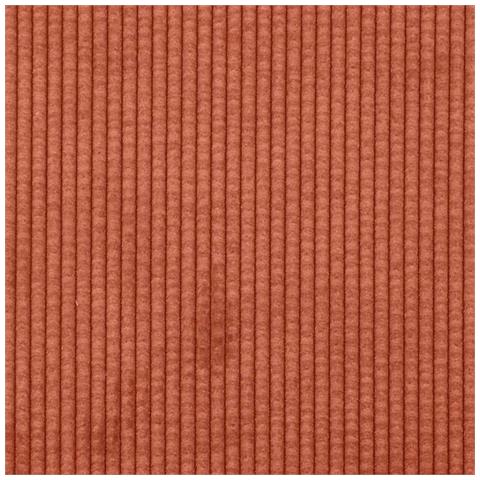 Cuscino per Schiena Rosso Arancio 160 x 50 cm Tessuto in Cords - Foto 9