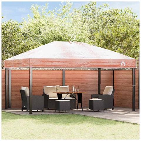 Sostituzione Copertura Gazebo Trasparente 400 x 300 x 32 cm PVC - Foto 2