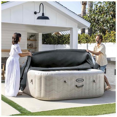 Copridoccia per Spa Grigio Scuro 196 x 196 x 72 cm - Foto 2
