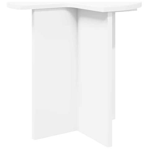 Tavolo laterale Bianco Ø 39 x 38 cm Legno ingegnerizzato - Foto 1