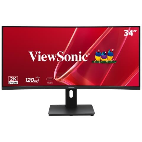 VA VA3420C-2 Monitor PC 86,4 cm (34") 3440 x 1440 Pixel UltraWide Quad HD LED Nero - Foto 1