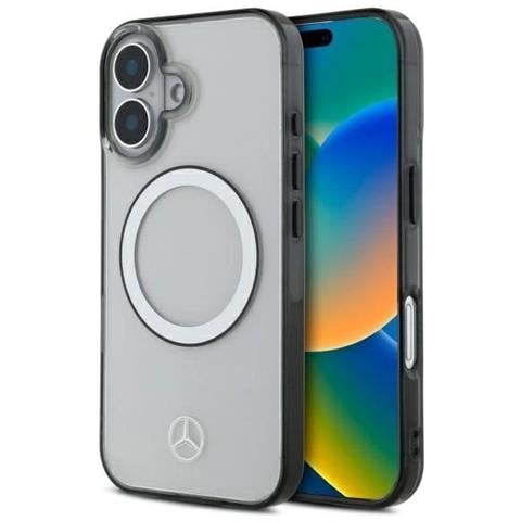 Custodia Trasparente Per Iphone 16 Con Logo Mercedes - Foto 1