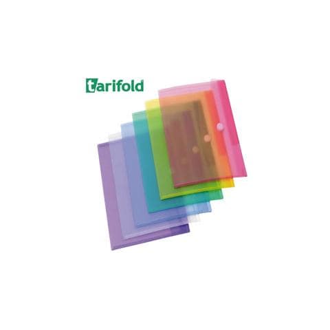 set 12 buste ppl con velcro colori assortiti tarifold - Foto 1