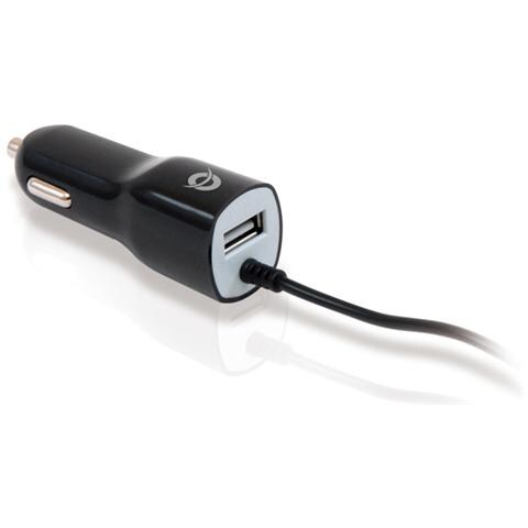 Caricabatterie Usb 2a da auto con cavo fisso Micro Usb  - Foto 2