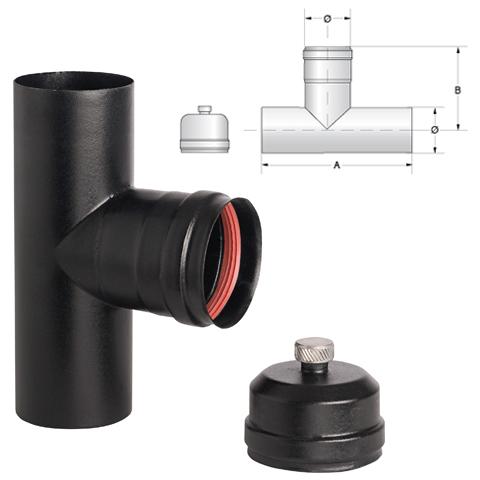 Raccordo T Pellet 10 2mm Aeter - Foto 1