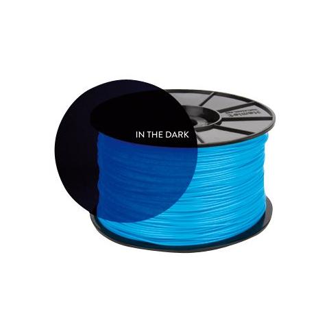 Bobina Abs 1kg Blu Fluo *3dx100 - Foto 1