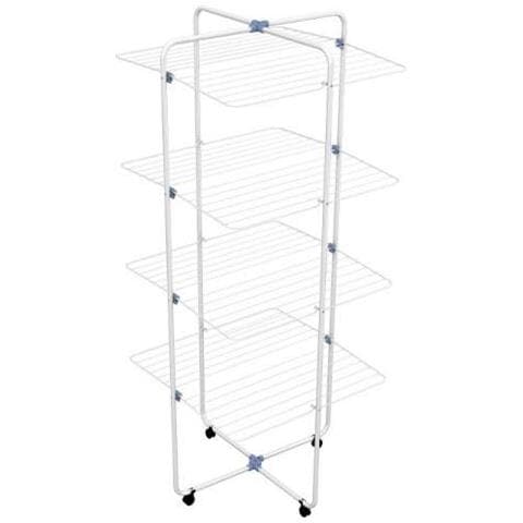 Stendibiancheria a torre Polo Vip 40 3 ripiani con ruote 71x71x168h - Foto 13