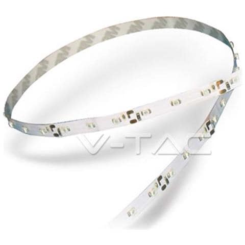 Striscia a led Strip con 300 LED a 12V 36 W 5 MT Luce Calda 4500K VT-2041 - Foto 3