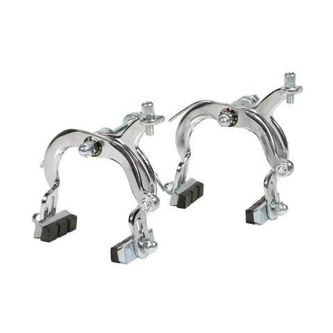 Kit Freni A Pinza Bici Acciaio Con Pattini Ant + Post 92170 - Foto 2