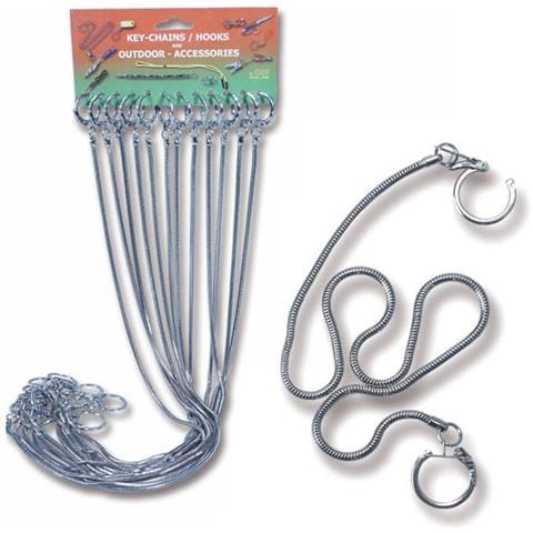 Portachiavi Anello Catena Snake Pz. 12 - Foto 1