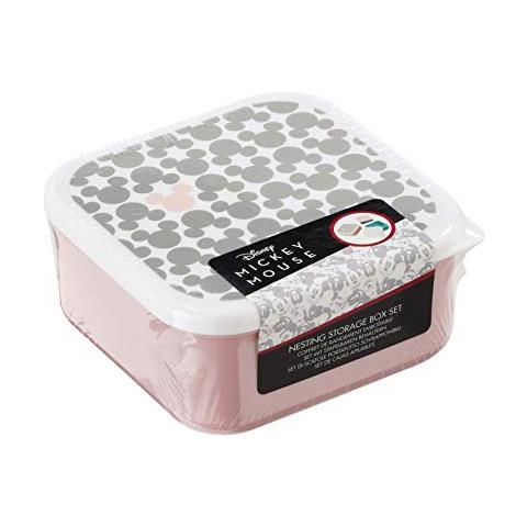 Disney Classic-plastica Bagagli Set-misto Mickey Stampa, Polipropilene, Multicolore, Multi, 3 Unità - Foto 1