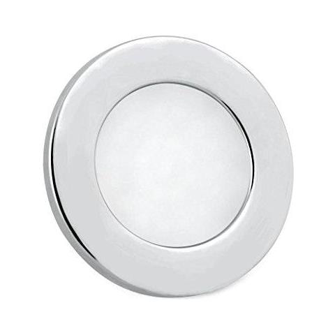 Sogno Di Illuminazione 12v Led Downlights Con Chrome Placcato Surround Luci Di Soffitto Da Incasso Per Caravan Camper Van Barca Yacht Warm White Pack Di 6 - Foto 4