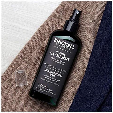 Sale Marino Testurizzazione Brickell Uomo Spray Per Men Natural Organic Senza Alcool Ascensori E D Consistenza Dei Capelli Per Uno Stile Di Capelli Beach O Surfer (2 Once) - Foto 4