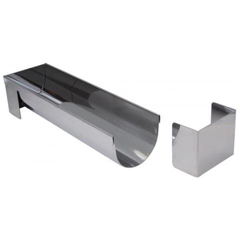 Grondaia Tonda In Acciaio Inox 8x30cm - 3206.30 - Foto 1